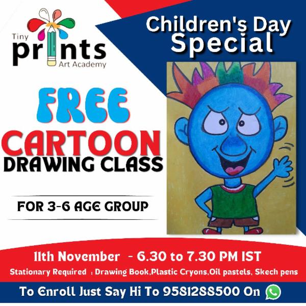 FREE Cartoon Drawing Class FREE Cartoon Drawing Class